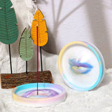 DIY Incense Plate Epoxy Resin Mold Aromatherapy Ashtray Silicone Mold