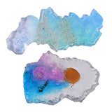 Irregular Coaster Mold Epoxy Resin Moulds Jewelry Tool Silicone Molds