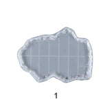 Irregular Coaster Mold Epoxy Resin Moulds Jewelry Tool Silicone Molds
