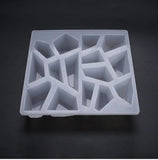 Irregular Stone Mold Crystal Epoxy Decoration Table Silicone Mold