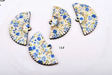 Japanese Sakura Fan Earrings - Sweet Temperament Female Earrings