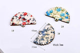 Japanese Sakura Fan Earrings - Sweet Temperament Female Earrings
