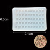 Japanese Words Silicone Epoxy Resin Mold Jewelry Tool