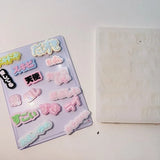 Japanese Words Silicone Epoxy Resin Mold Jewelry Tool