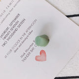 100pcs 15*12mm Acrylic Geometric Earrings Charm Multicolor