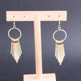 DIY 18k Gold Irregular Earring Pendant Material
