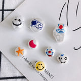 Candy Matte C-shaped Earrings Jewelry Accessories