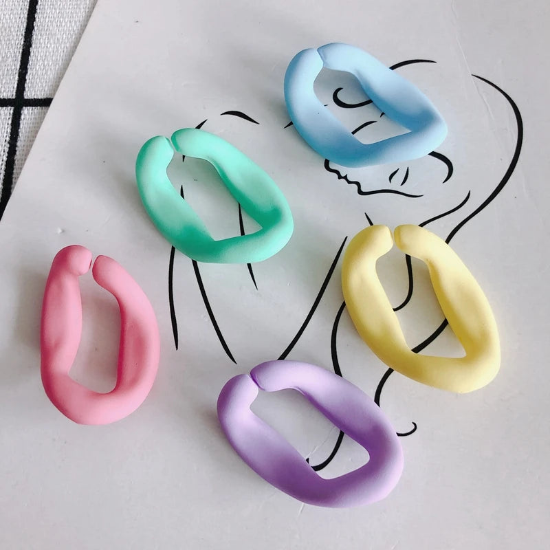 Cream Irregular Oval DIY Jewelry Accessories Phone Case Material