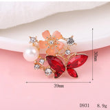 Crystal Butterfly Phone Case & Beauty Alloy Hair Headdress
