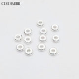 DIY Jewelry Accessories Flat Bead 14K/18K Plated Brass Spacer Beads