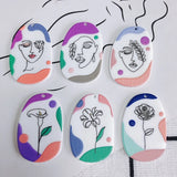 Plant Acrylic Pendant Jewelry Accessories
