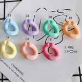 Frosted Oval Opening Phone Case Jewelry Accessories