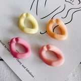 Frosted Oval Opening Phone Case Jewelry Accessories