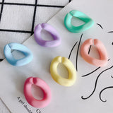 Frosted Oval Opening Phone Case Jewelry Accessories
