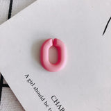 Frosted Opening Square Mobile Phone Case Jewelry Accessories