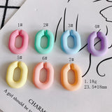 Frosted Opening Square Mobile Phone Case Jewelry Accessories