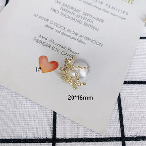 Pearl Tassel Pendant Earrings DIY Jewelry Accessories Materials