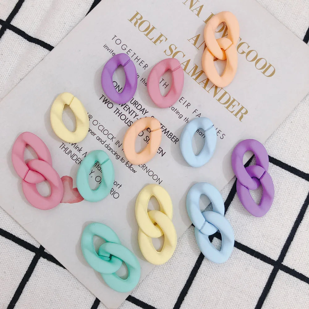 10pcs DIY Candy Chain Buckle Key Chain Pendant Accessories