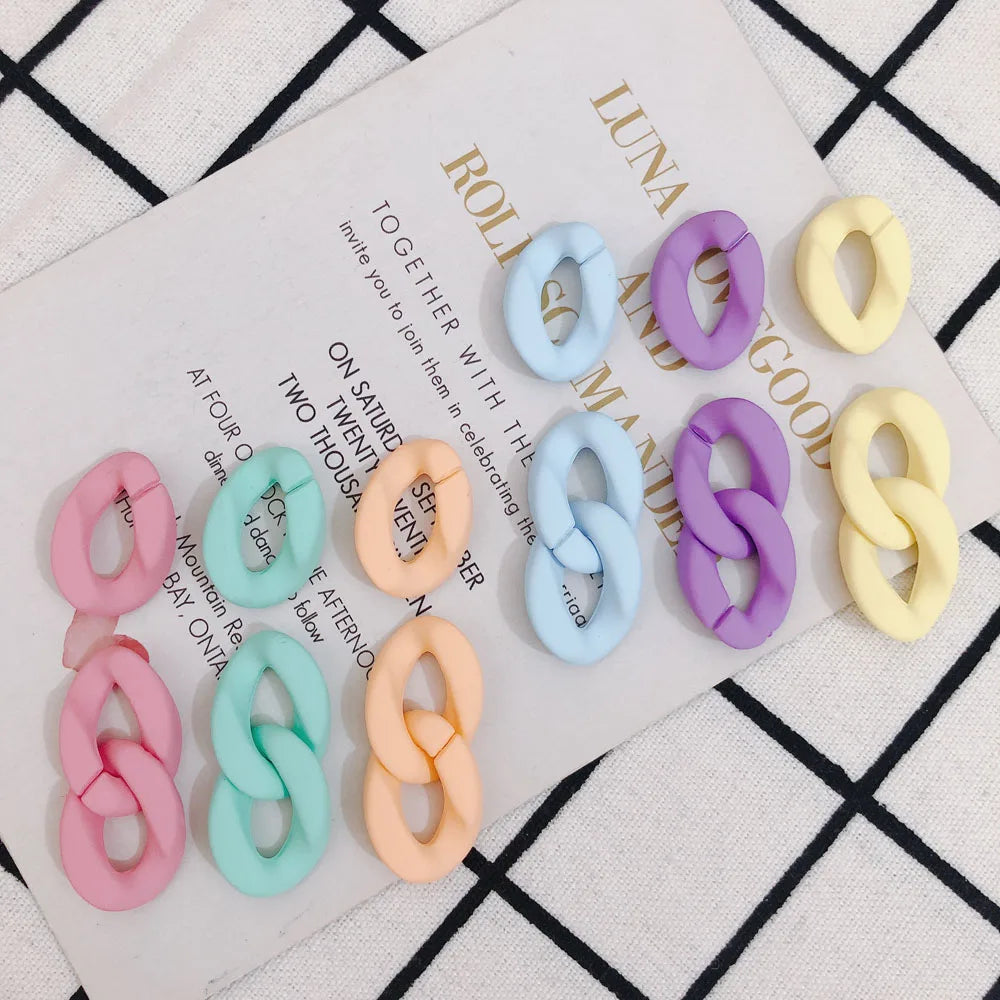 10pcs DIY Candy Chain Buckle Key Chain Pendant Accessories
