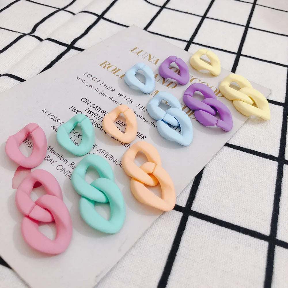 10pcs DIY Candy Chain Buckle Key Chain Pendant Accessories