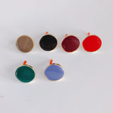 Alloy Oil Drop Earrings Jewelry Accessories Material