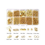 DIY Jewelry Accessories Set Ear Hooks Chain Open Ring Earrings Necklaces Parts