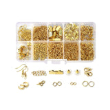 DIY Jewelry Accessories Set Ear Hooks Chain Open Ring Earrings Necklaces Parts