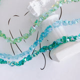 Faceted Crystal Butterfly Shaped Beaded Accessories