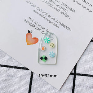 DIY Jewelry Accessories Acrylic Irregular Earrings Charms 20pcs