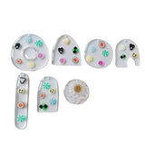 DIY Jewelry Accessories Acrylic Irregular Earrings Charms 20pcs