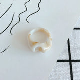Transparent Smudge Ring Jewelry Accessories Material