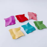DIY Jewelry Accessories Alloy Spray Paint Irregular Macaron Pendant Earrings