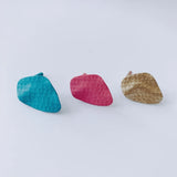 Macaron Healing Iron Spray Paint Earrings