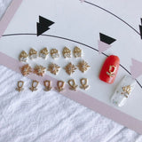 Zircon Flower Crown Nail Decorations DIY Jewelry Accessories
