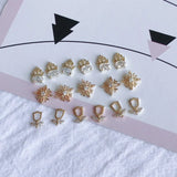 Zircon Flower Crown Nail Decorations DIY Jewelry Accessories