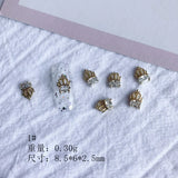 Zircon Flower Crown Nail Decorations DIY Jewelry Accessories