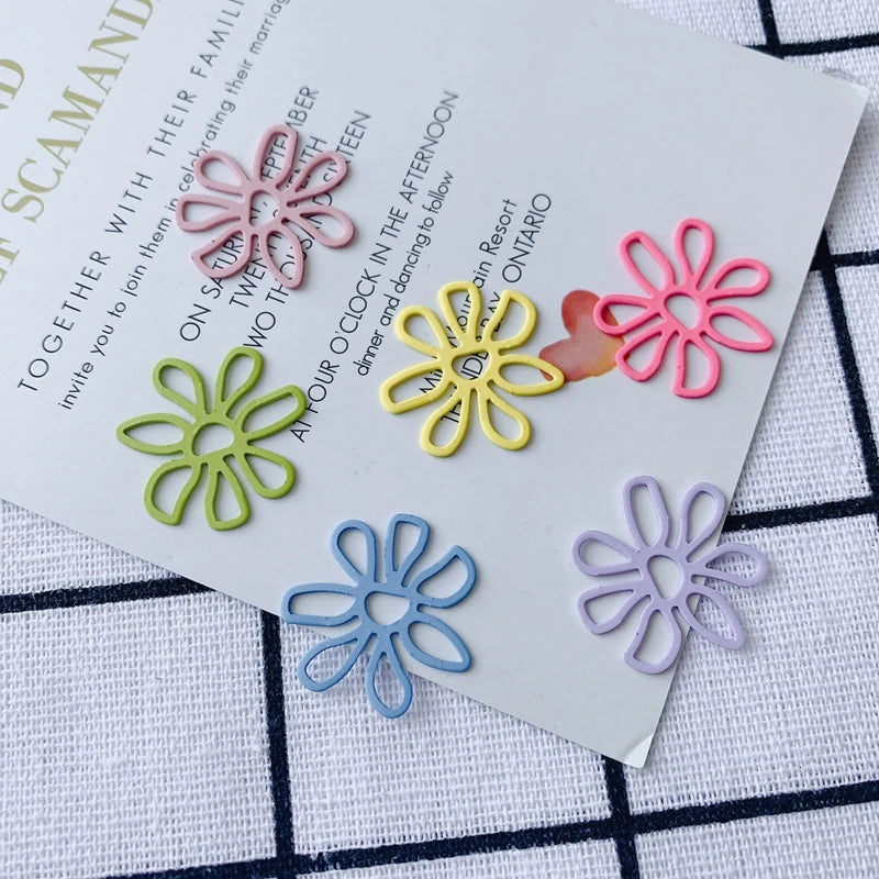DIY Jewelry Accessories Summer Sweet Flower Earring Pendant Material