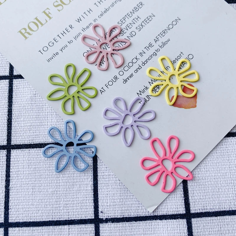DIY Jewelry Accessories Summer Sweet Flower Earring Pendant Material