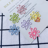 DIY Jewelry Accessories Summer Sweet Flower Earring Pendant Material