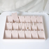 DIY Jewelry Box Drawer Storage Organizer Velvet Jewellery Earring Necklace
