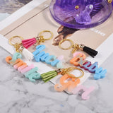 DIY Jewelry Casting Mold Letter Resin Molds for Keychain Pendant Crafts