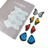 DIY Butterfly-Wing Pendant Resin Molds for Earrings Keychain Making