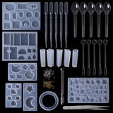 DIY Jewelry Casting Tools Silicone Mold Set Epoxy Resin Kit