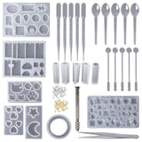 DIY Jewelry Casting Tools Silicone Mold Set Epoxy Resin Kit