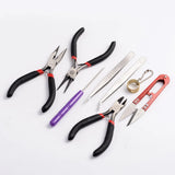 8Pcs Jewelry Hand Tool Set Pliers Cutter Scissors Multitool