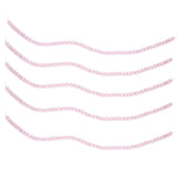 Pink 8mm Round Beads Jewelry Making Supplies Accessory