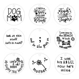 Engraved Charm Pendant for Jewelry Making - DIY Bracelet Accessories