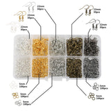 DIY Jewelry Earrings Making Kit with Chains, Clasp, Hooks, Beads