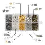 DIY Jewelry Earrings Making Kit with Chains, Clasp, Hooks, Beads