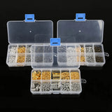 DIY Jewelry Earrings Making Kit with Chains, Clasp, Hooks, Beads